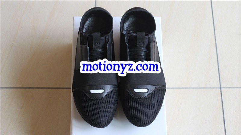 Balenciaga Race Runner Trainers All Black
